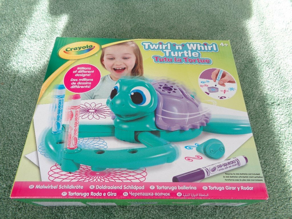 crayola twirl n whirl turtle
